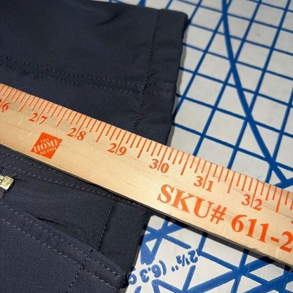 Michael Kors Parka Rain Coat Women's Size S Black Quilted Shoulder Full Side Zip - Picture 5 of 6